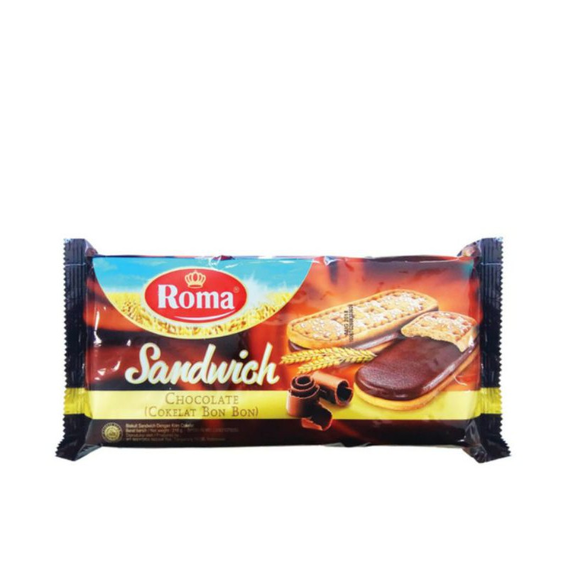 

Roma Sandwich Coklat 216gr