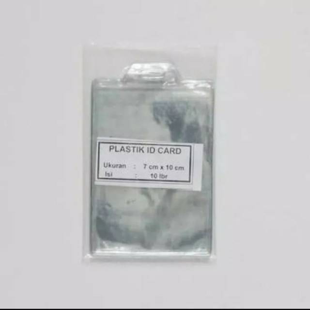 

Plasik Mika ID card 7 x 10 cm (isi 100 pcs)