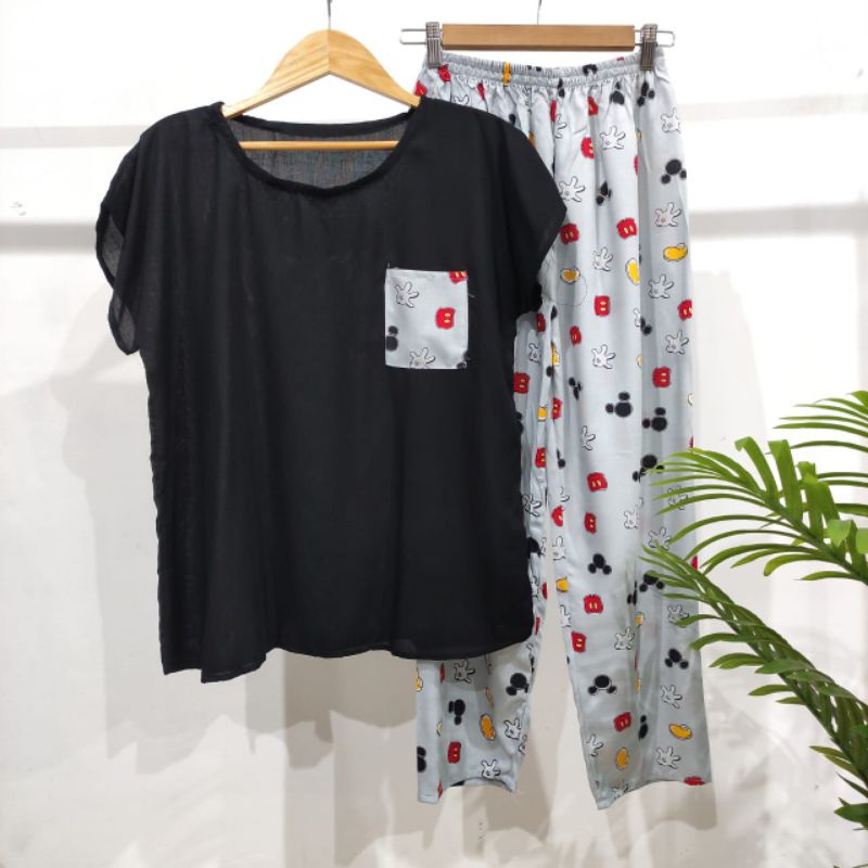 BABYDOLL RAYON PANJANG| BABYDOLL MURAH | BAJU RUMAHAN-Panjang 10