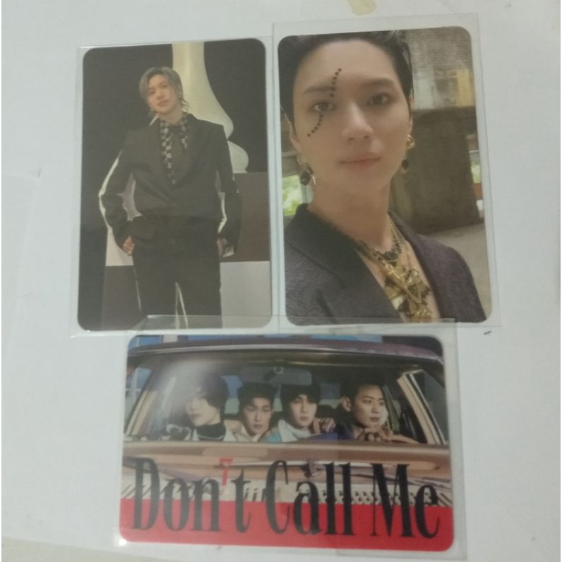 Photocard PC Grup SHINee Taemin