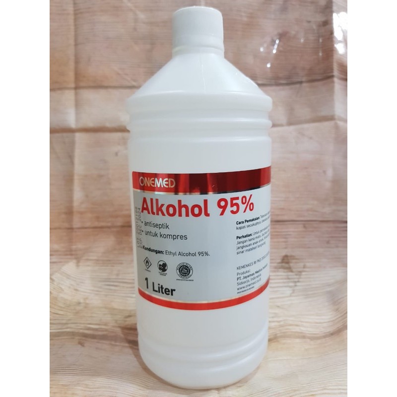 One Med Alkohol 70% 95 % 1 lt