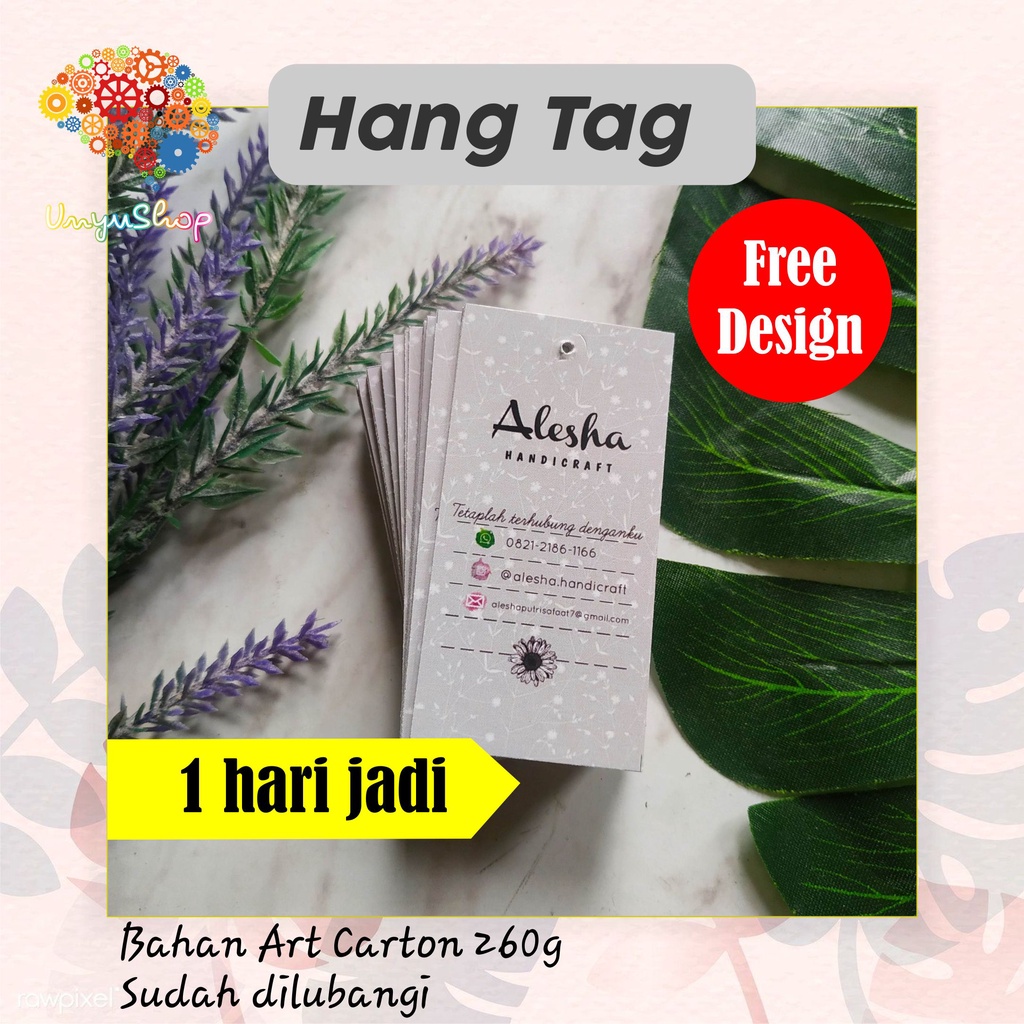 

Hang tag baju / HANGTAG / Label baju / label hijab / label jilbab /cetak label kertas murah / FREE DESIGN