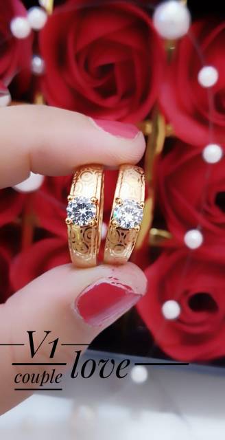 Cincin couple batik