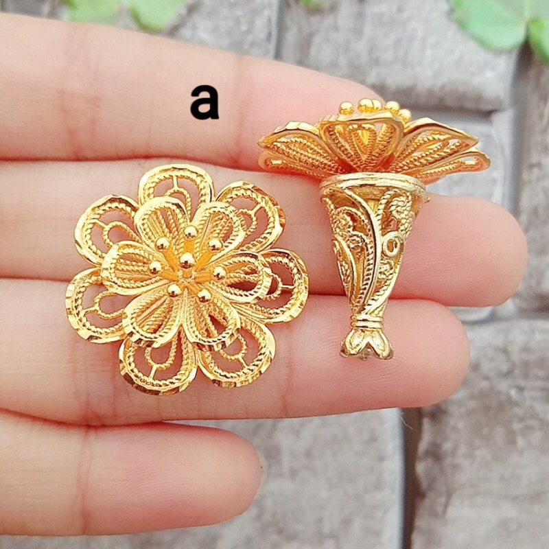 Anting mawar 25mm + cerorot model baru