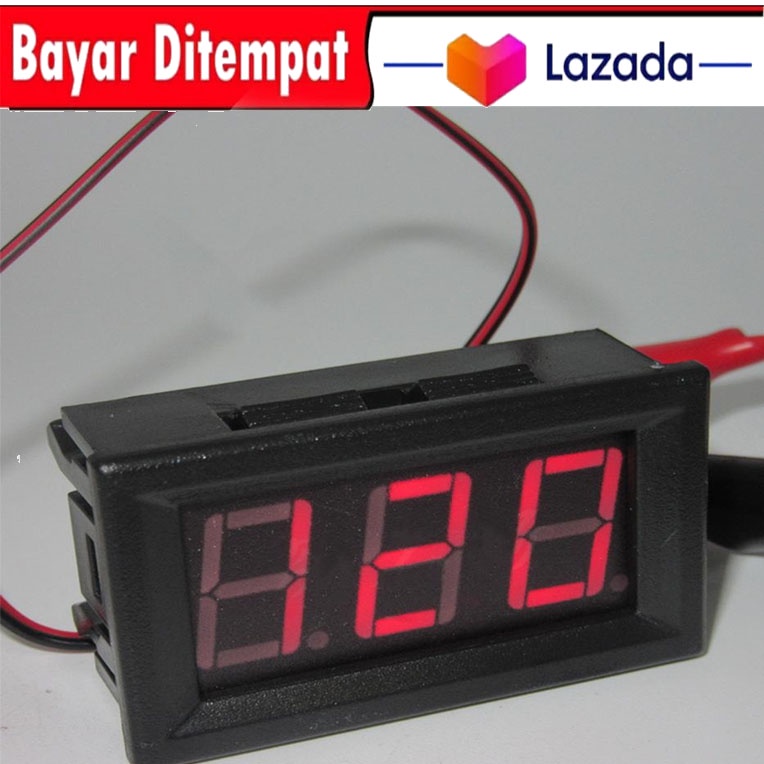 Hobby Shopping Paling Murah Voltmeter Digital Aki - Random