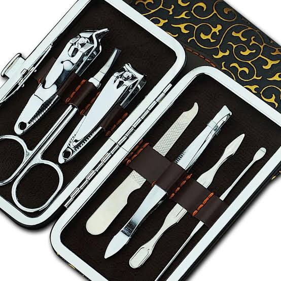 SET GUNTING KUKU 7IN1 KARAKTER KIKIR KUKU ALAT PEMOTONG KUKU MANICURE PEDICURE SET