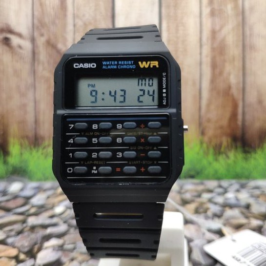 JAM TANGAN CASIO DATA BANK CA-53W-1Z ORIGINAL