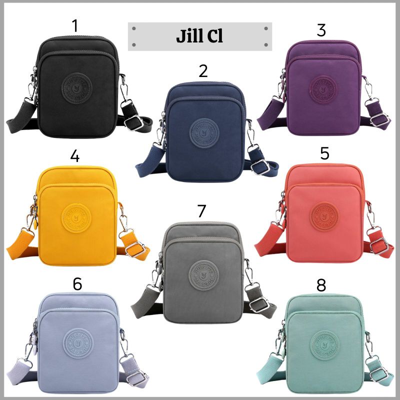 Tas selempang wanita pouch Yuesite Jill original unisex cyutebags