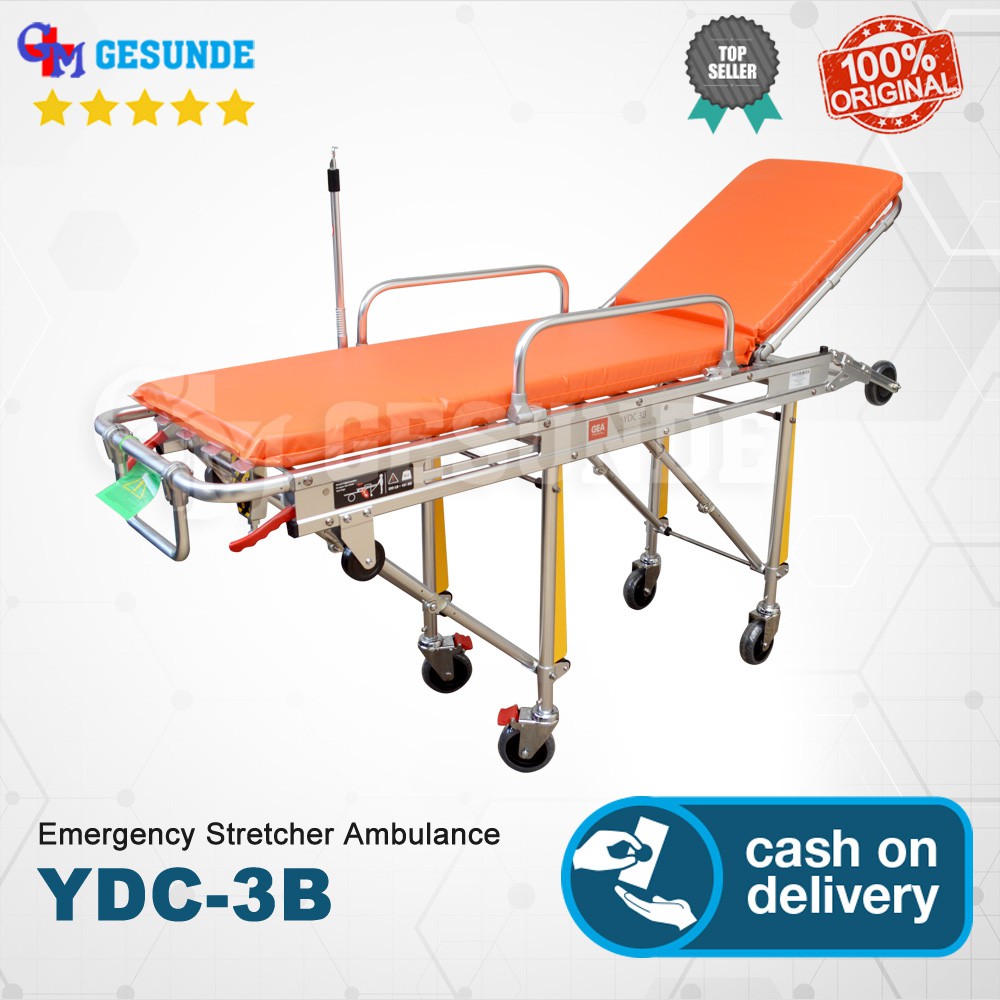 Emergency Stretcher Ambulance YDC-3B - Ambulance Emergency Bed