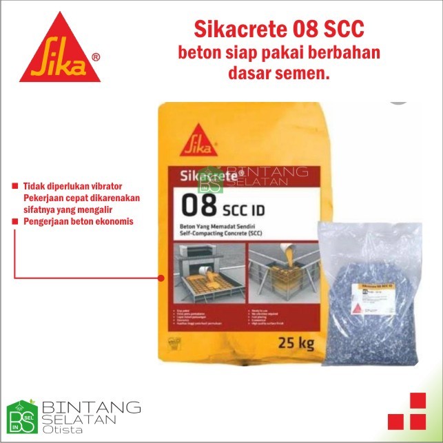 SIKA Sikacrete 08 Sikacrete®-08 SCC ID BETON SIAP PAKAI