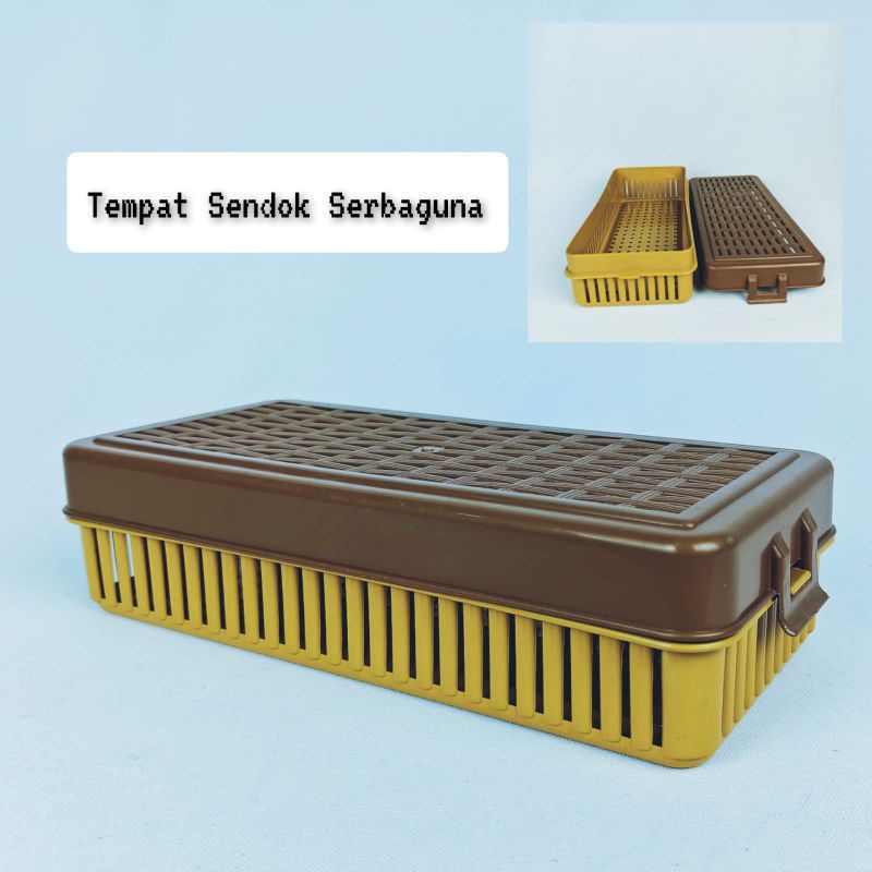 Kotak Sabun Tutup / Keranjang Sabun / Tempat Pensil / Tempat Serbaguna Warna / Multicase