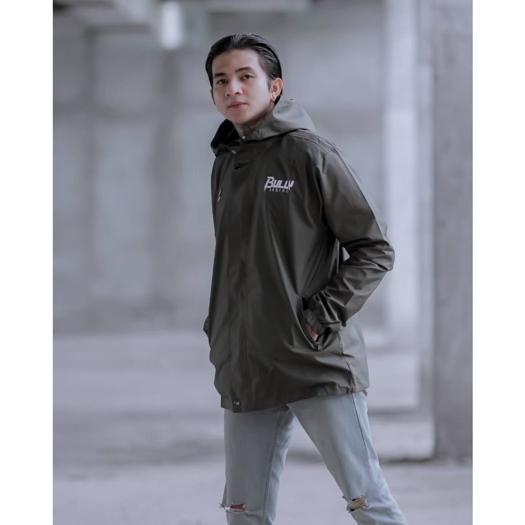 Jaket Parka Outdor Pria Army Bully Inside Taslan Zn Top Brand Quality