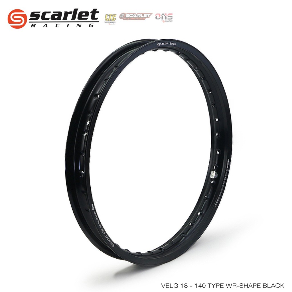 Scarlet Racing - Velg Pelek Rim Alloy Ring 18 140
