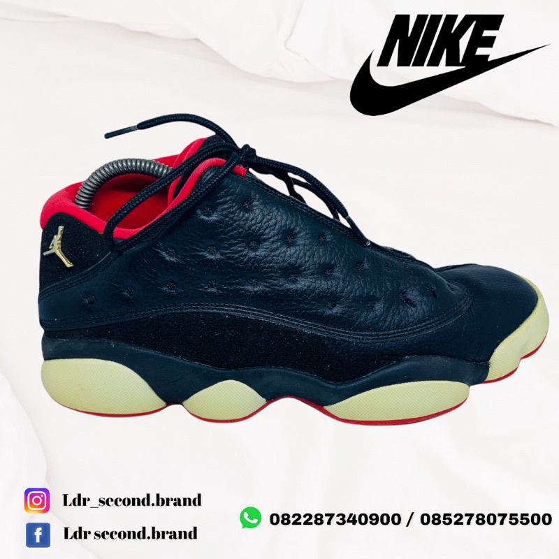 Nike Air Jordan 13 Retro Low 'Bred'- goat