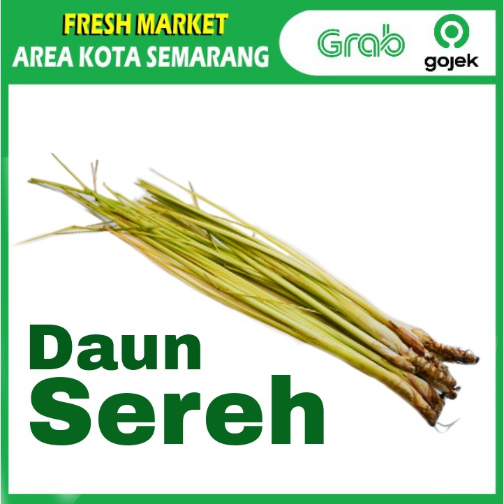 

[FRESH MARKET] Sereh Segar Bumbu Dapur Serai Sere 20gr KIRIM GRAB area kota semarang