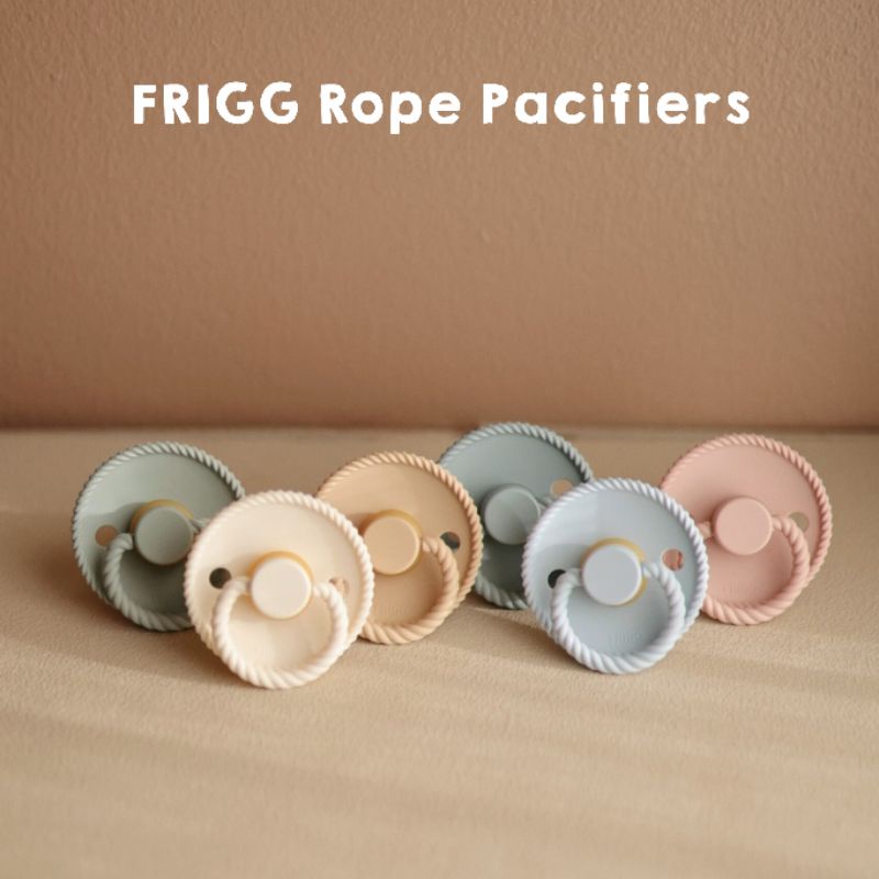 FRIGG Rope Latex Pacifier / Dot Empeng Bayi Estetik