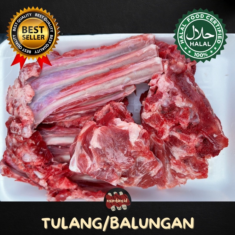 

TULANG/BALUNGAN KAMBING DOMBA - PREMIUM FRESH TERMURAH