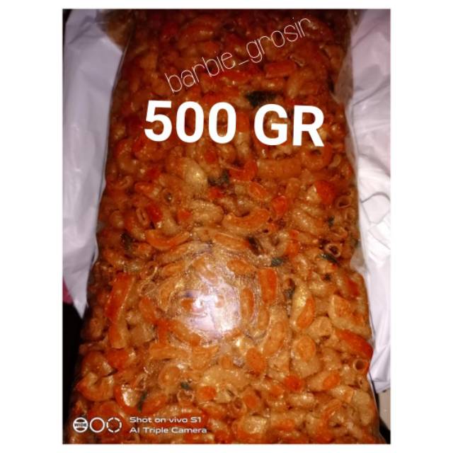 

MAKRONI CIKRUH ASIN PEDAS 500 GR (1/2 KG)