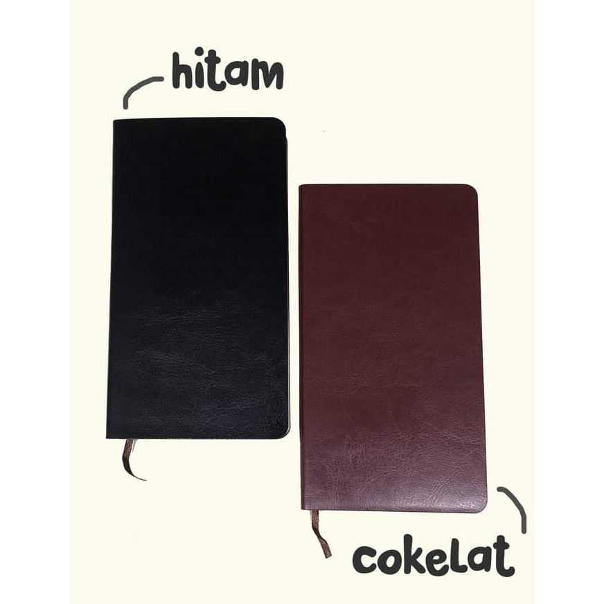 

NOTEBOOK KULIT A6 / AGENDA MURAH / BUKU CATATAN / BUKU TULIS MURAH - COKELAT GRATIS ONGKIR