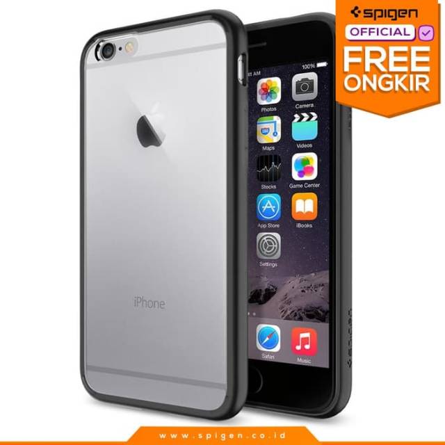 Spigen iPhone 6 Plus / iPhone 6S Plus Case Ultra Hybrid ORIGINAL Case - Black