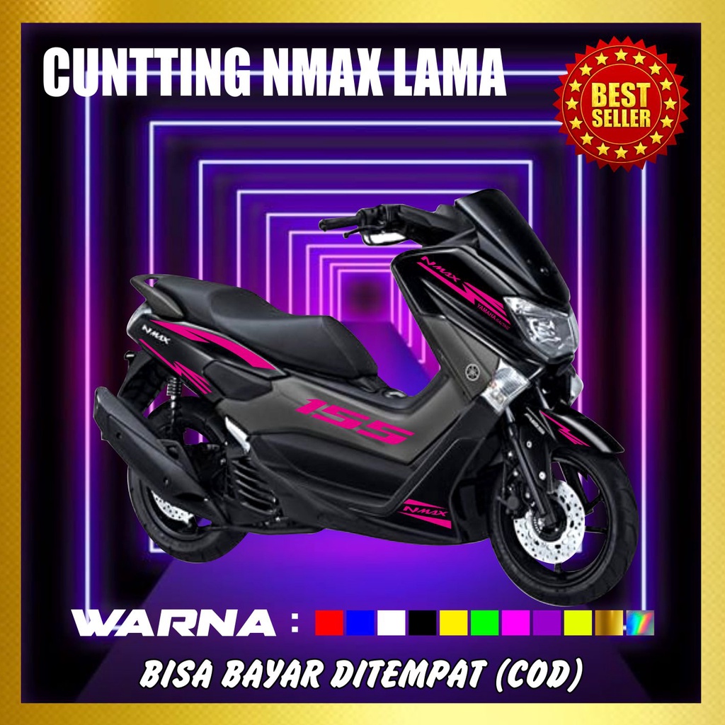 STICKER CUTTING NMAX OLD  CUTTING STIKER NMAX LAMA