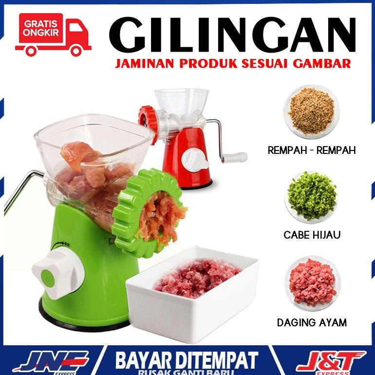 Alat Penggiling Daging Penggiling Bumbu Manual Cocok Menggiling Bumbu Dan Daging Rumahan