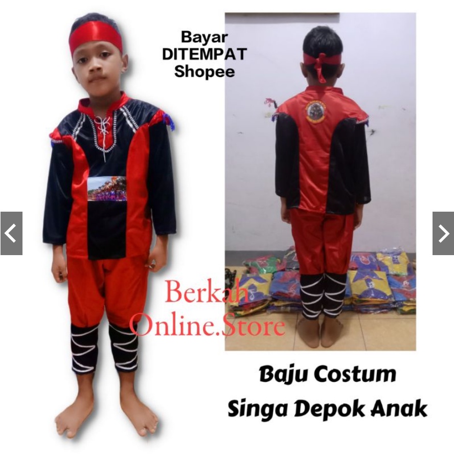BAJU COSTUM SINGA DEPOK ANAK#KOSTUM IMLEK ANAK LAKI2 TERBARU#KOSTUM BARONGAN ANAK LAKI2 TERBARU