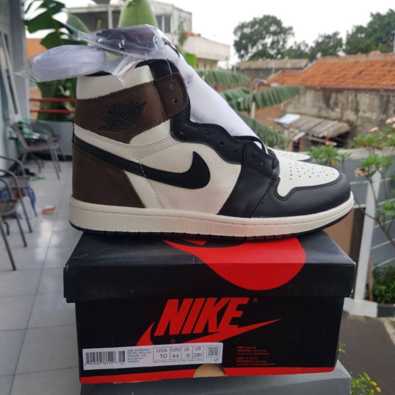 Nike Air Jordan 1 HI Dark Mocha 100% Original