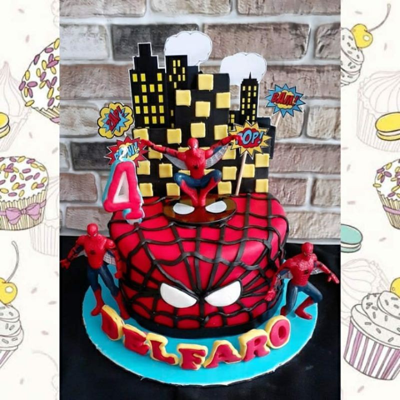 

KUE SPIDERMAN