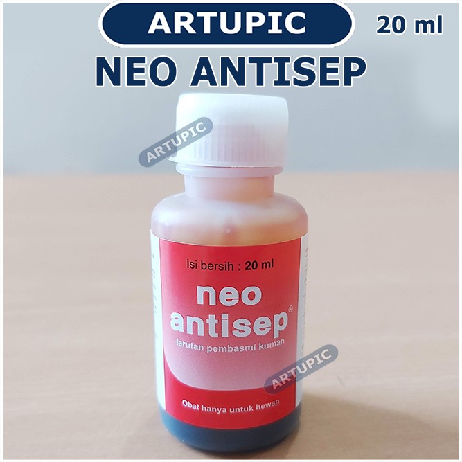 Neo Antisep 20 ml larutan desinfektan pembasmi kuman virus bakteri antiseptik hewan unggas kandang M