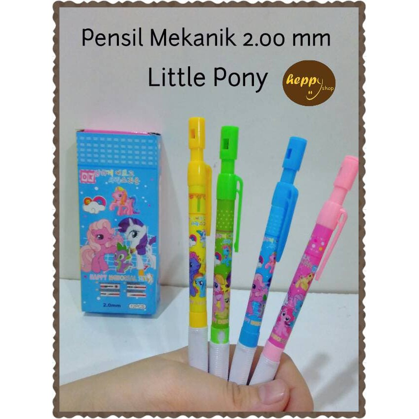

STOK TERAKHIR Pensil Mekanik 2.00 mm Little Pony