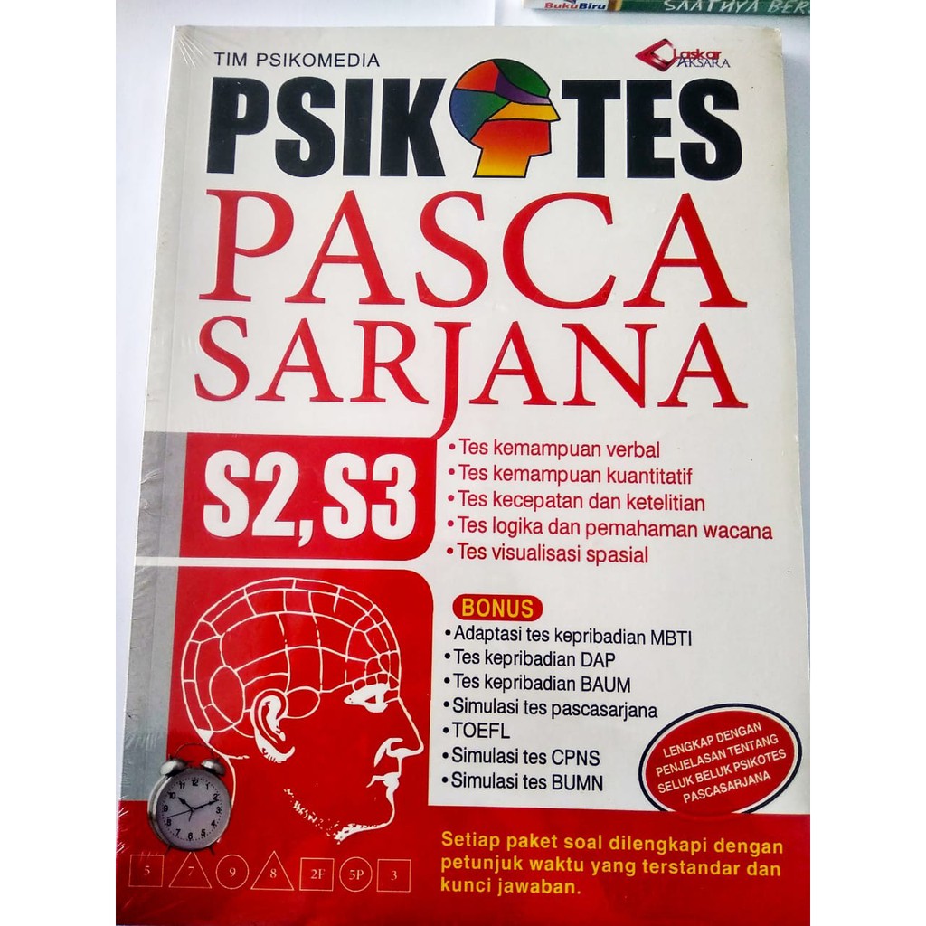 Buku Psikotes Pasca Sarjana S2 S3 Shopee Indonesia