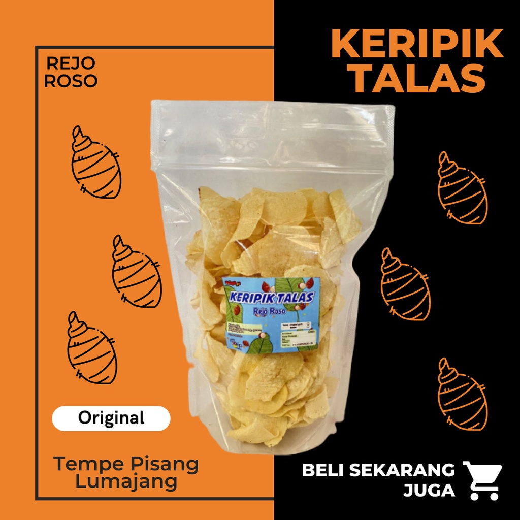 Jual Keripik Talas Semeru Khas Lumajang Shopee Indonesia