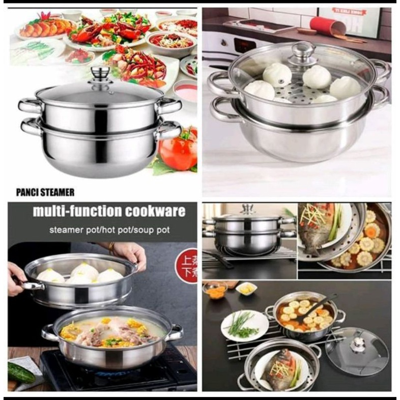 panci kukus 2 susun