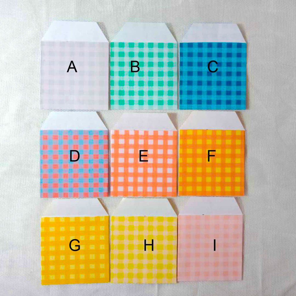 

[100 pcs] AMPLOP KECIL/AMPLOP PACKING/AMPLOP GREETING CARD/AMLPLOP CHRISTMAST