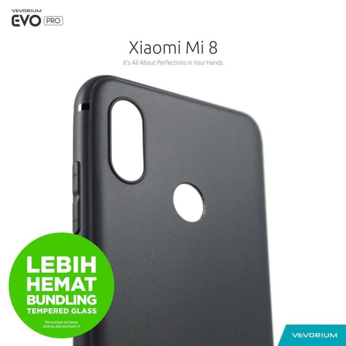 Bundle Tempered Vevorium Evo Pro Xiaomi Mi 8 Mi8 Soft Case Softcase