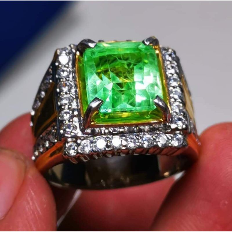 NATURAL EMERALD BERYL ZAMRUD COLOMBIA CLEAN OCTAGON TOP LUSTER+