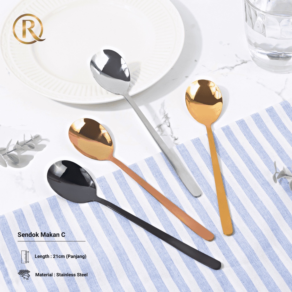 Sendok Makan C Stainless Steel 20cm