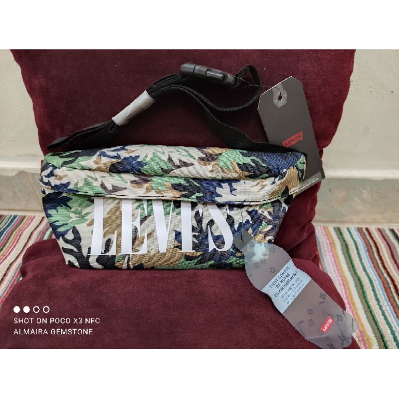 Waist Bag Levis Original Tas Pinggang Pria Wanita Unisex