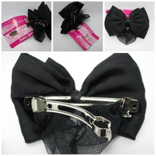 Jepit rambut hairnet 6 PCS/hairnet murah /hairnet polos grosir