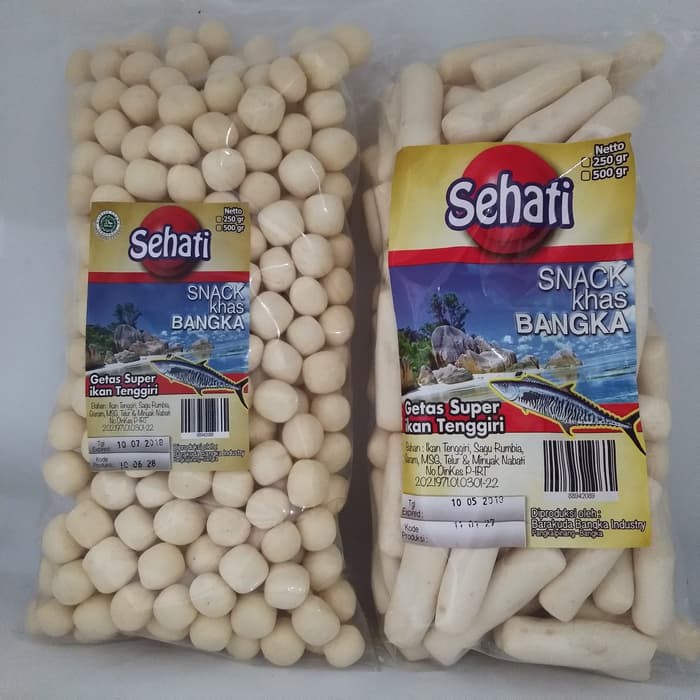 

Getas Cap Sehati / Kerupuk Khas Bangka 250gr Asli Bangka dari Toko LCK