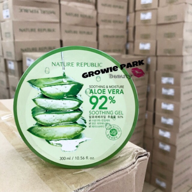 Nature Republic - Aloe Vera 92% Shooting Gel 300ml 100% 