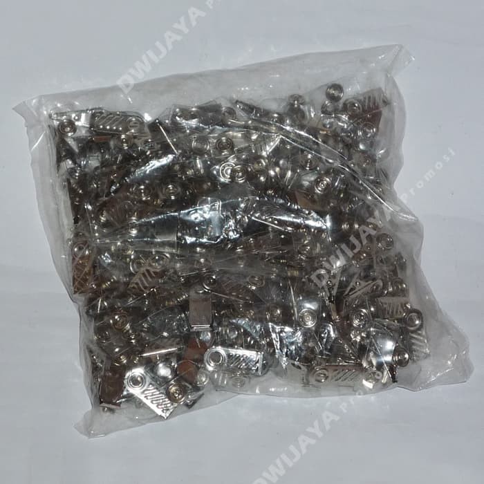 

rtc JEPITAN ID CARD /JEPITAN NAME TAG / JEPITAN GARIS ID CARD BESI isi 100PCS