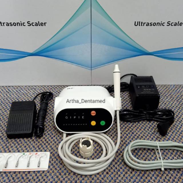 SCALLER SCALER LED DENTAL ULTRASONIC SCALLER LED PEMBERSIH KARANG GIGI