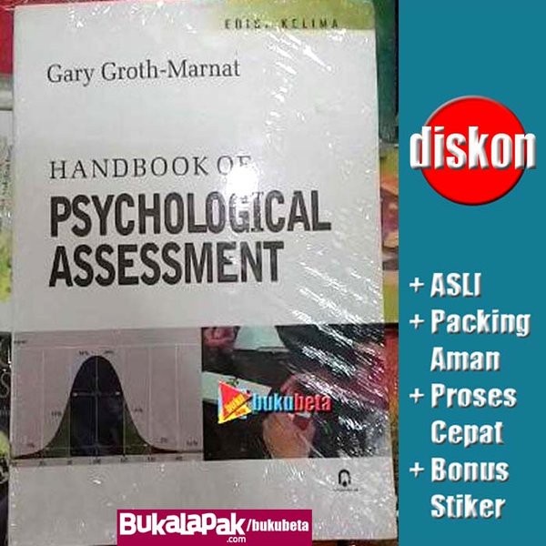 

DISKON SPESIAL HANDBOOK OF PSYCHOLOGICAL ASSESSMENT EDISI 5 (BAHASA INDONESIA) - TERMURAH