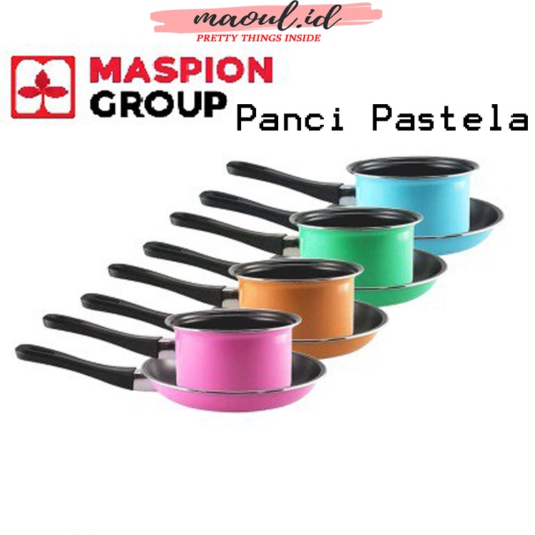 Milkpan Pastela Frypan Set Maspion Teplon Panci Wajan Anti Lengket
