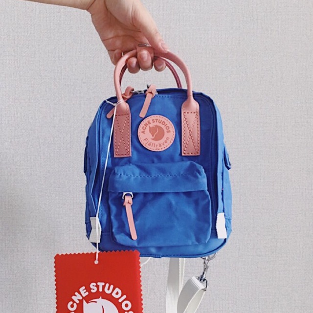 READY STOCK Acne Studios x Fjallraven Kanken Bag in Blue