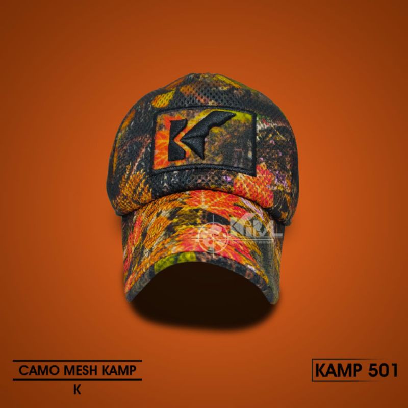 Topi loreng original kiral camomesh K KAMP 501