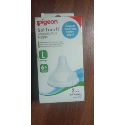 Pigeon soft touch. Nipple L. Dot baby.