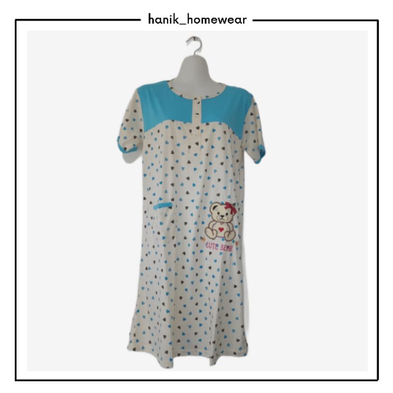 DASTER Babydoll Kaos Lengan Pendek All Size Wanita Murah